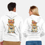 Samurai Pizza Catana-Unisex-Zip-Up-Sweatshirt-vp021