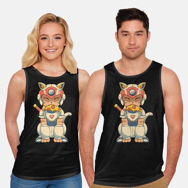 Samurai Pizza Catana-Unisex-Basic-Tank-vp021
