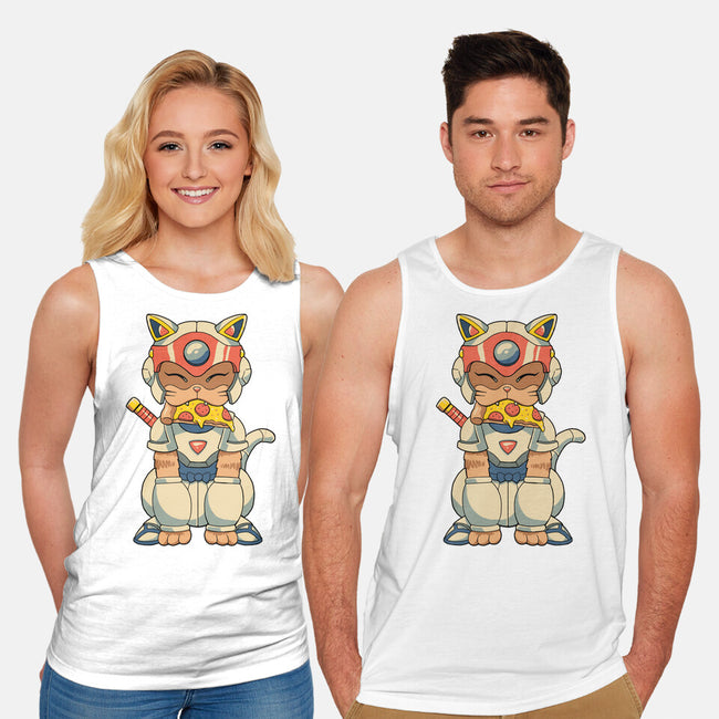 Samurai Pizza Catana-Unisex-Basic-Tank-vp021