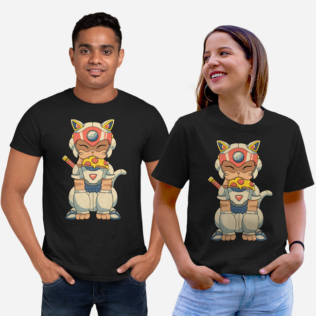 Samurai Pizza Catana-Unisex-Basic-Tee-vp021