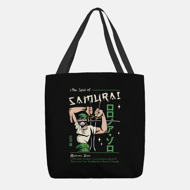 The Spirit Of Samurai-None-Basic Tote-Bag-Faissal Thomas