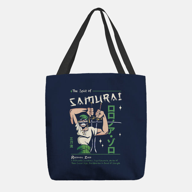 The Spirit Of Samurai-None-Basic Tote-Bag-Faissal Thomas