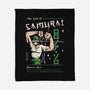 The Spirit Of Samurai-None-Fleece-Blanket-Faissal Thomas
