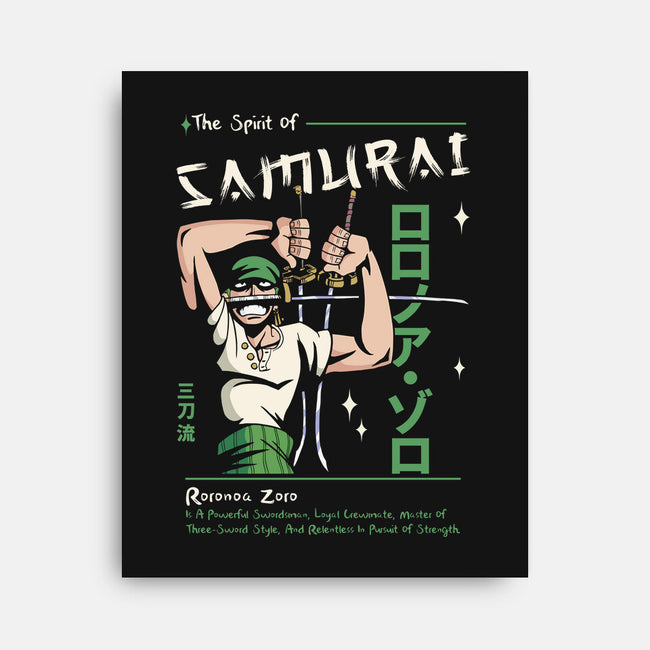 The Spirit Of Samurai-None-Stretched-Canvas-Faissal Thomas
