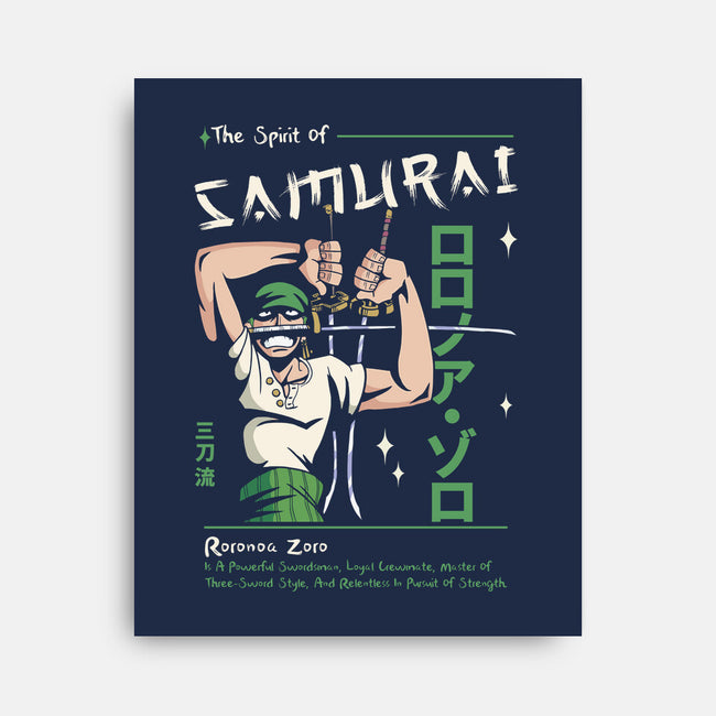 The Spirit Of Samurai-None-Stretched-Canvas-Faissal Thomas