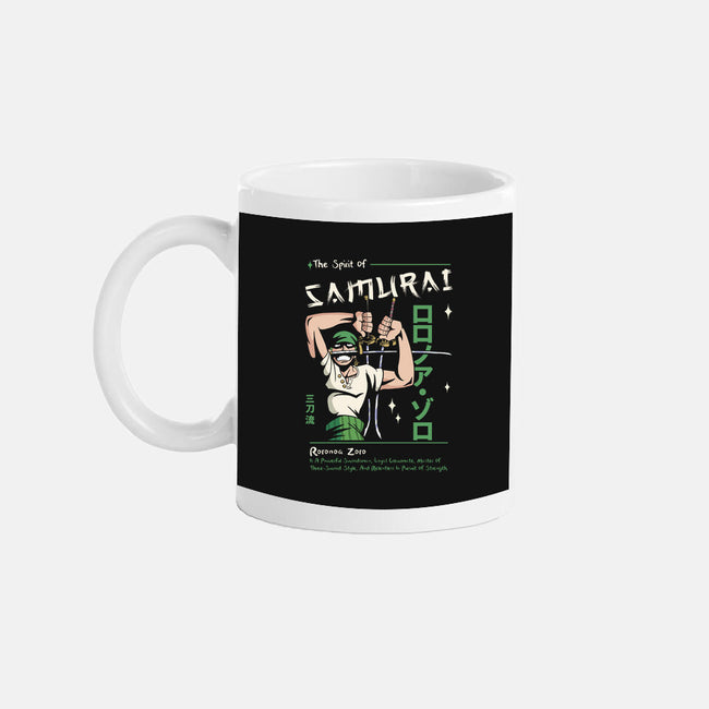 The Spirit Of Samurai-None-Mug-Drinkware-Faissal Thomas