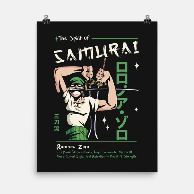 The Spirit Of Samurai-None-Matte-Poster-Faissal Thomas
