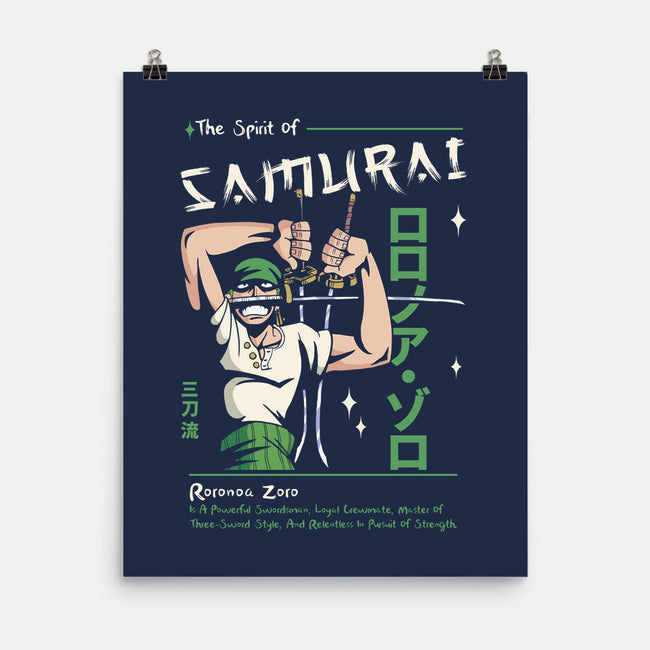 The Spirit Of Samurai-None-Matte-Poster-Faissal Thomas