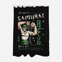 The Spirit Of Samurai-None-Polyester-Shower Curtain-Faissal Thomas