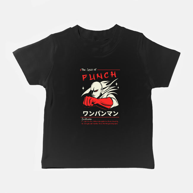 The Spirit Of Punch-Baby-Basic-Tee-Faissal Thomas