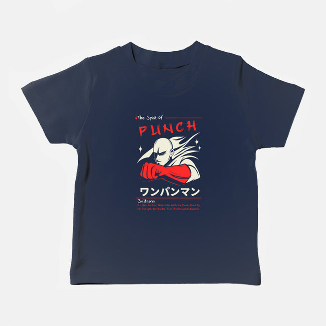 The Spirit Of Punch-Baby-Basic-Tee-Faissal Thomas