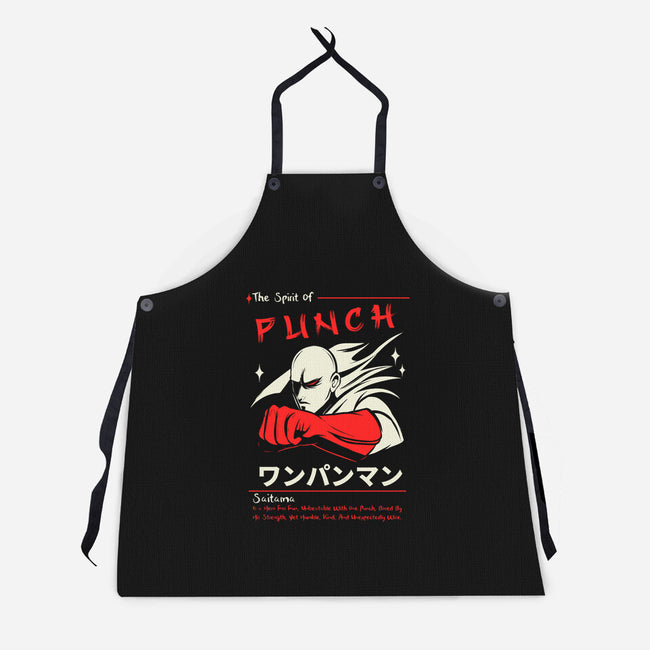 The Spirit Of Punch-Unisex-Kitchen-Apron-Faissal Thomas