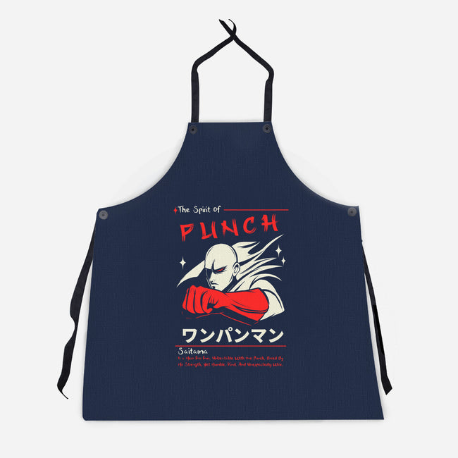 The Spirit Of Punch-Unisex-Kitchen-Apron-Faissal Thomas