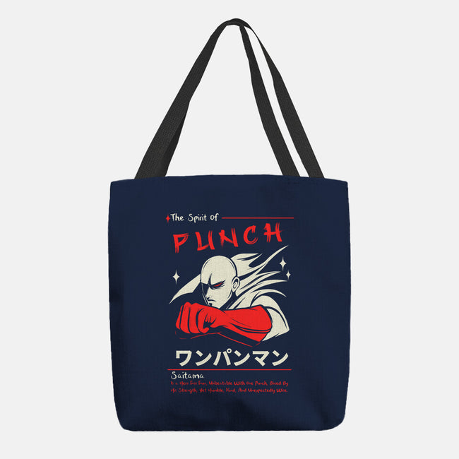 The Spirit Of Punch-None-Basic Tote-Bag-Faissal Thomas