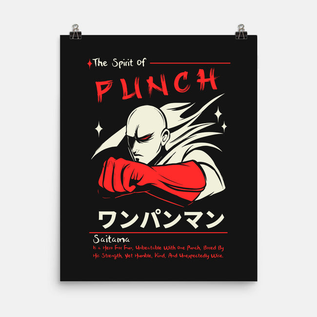 The Spirit Of Punch-None-Matte-Poster-Faissal Thomas