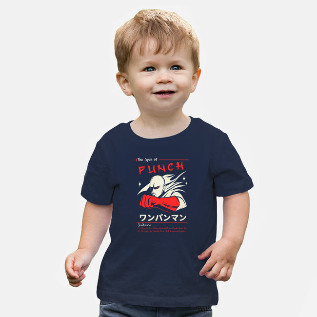 The Spirit Of Punch-Baby-Basic-Tee-Faissal Thomas
