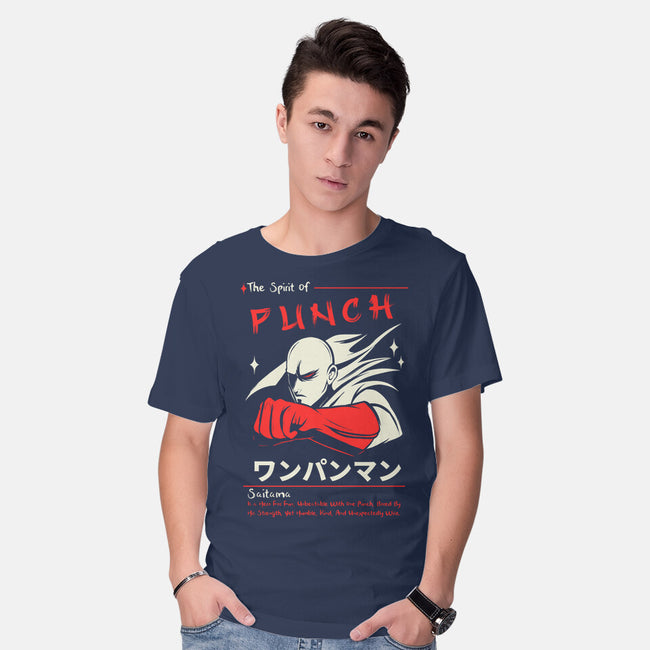 The Spirit Of Punch-Mens-Basic-Tee-Faissal Thomas