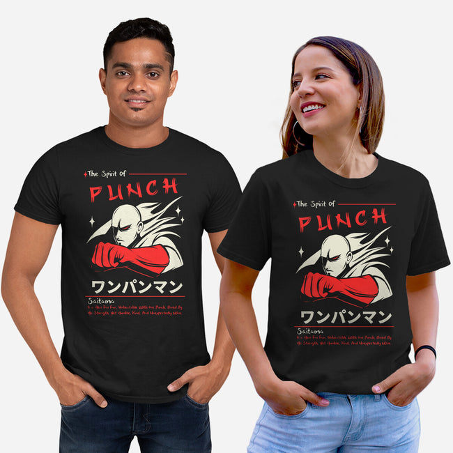 The Spirit Of Punch-Unisex-Basic-Tee-Faissal Thomas