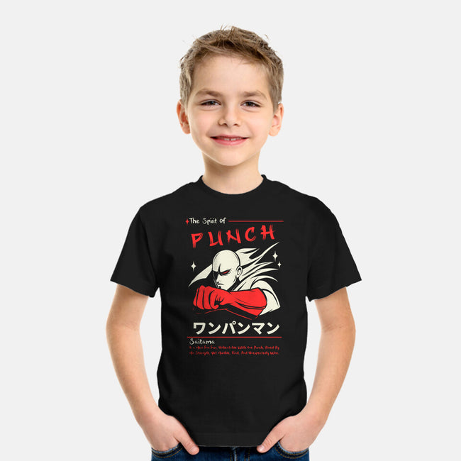 The Spirit Of Punch-Youth-Basic-Tee-Faissal Thomas
