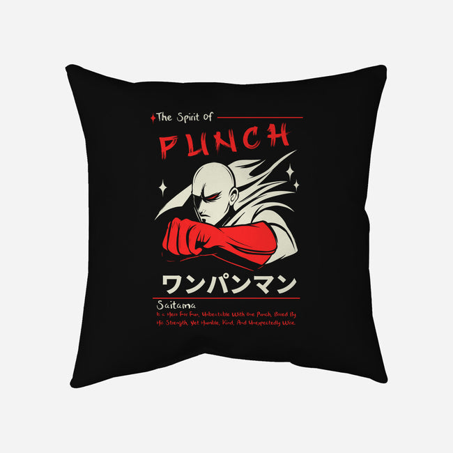 The Spirit Of Punch-None-Removable Cover w Insert-Throw Pillow-Faissal Thomas