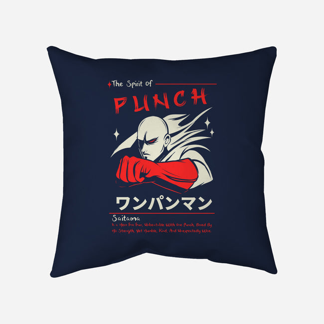 The Spirit Of Punch-None-Removable Cover w Insert-Throw Pillow-Faissal Thomas