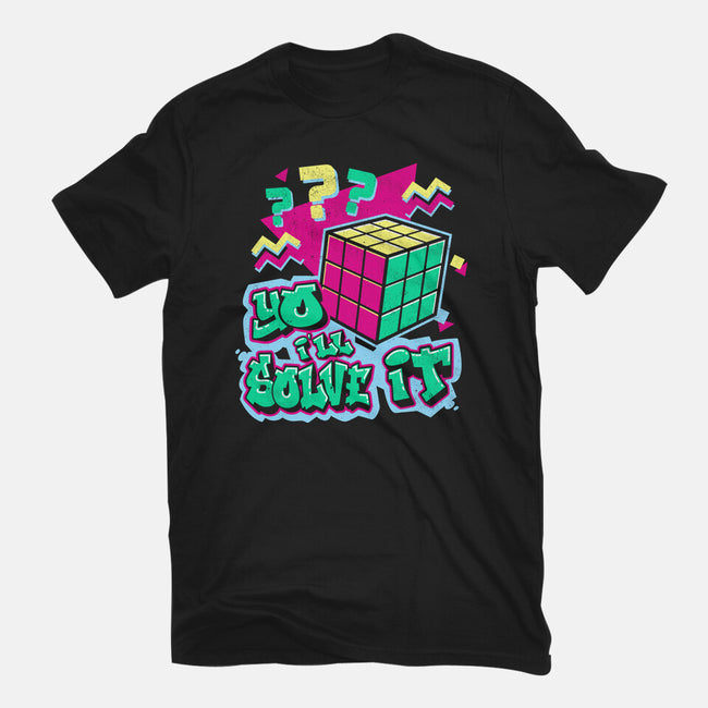 Yo I'll Solve It-Womens-Fitted-Tee-Nemons