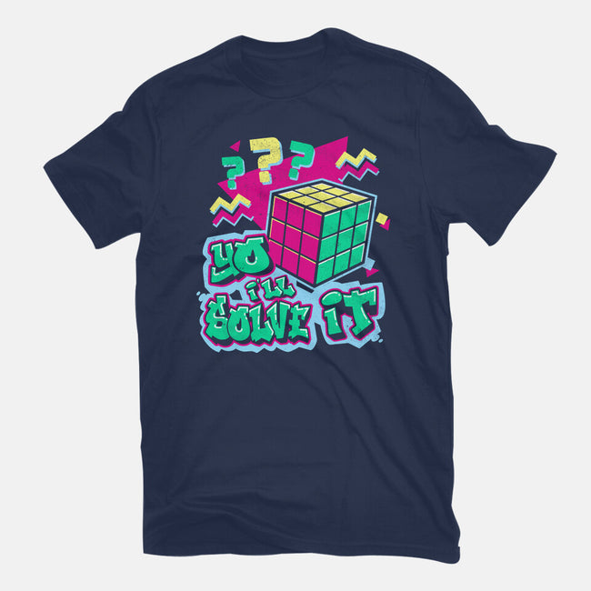Yo I'll Solve It-Womens-Fitted-Tee-Nemons