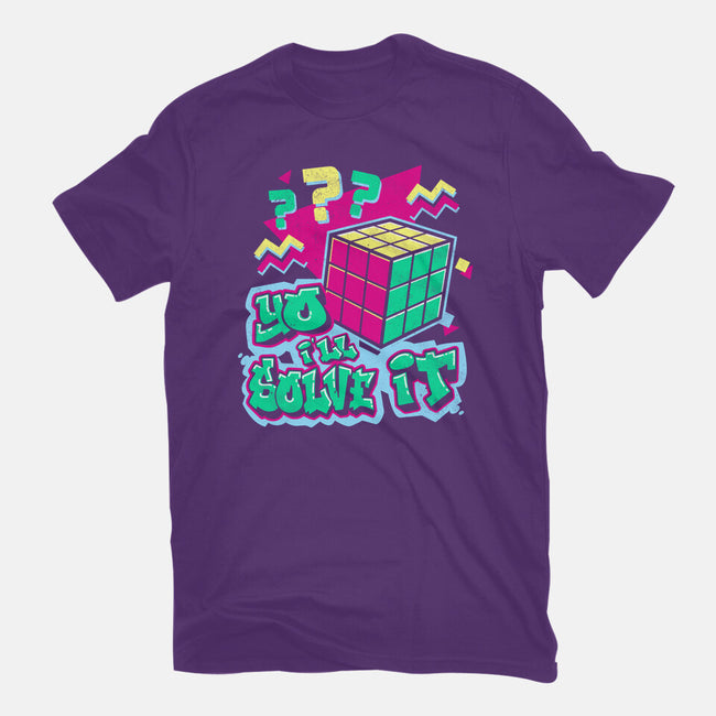 Yo I'll Solve It-Womens-Fitted-Tee-Nemons