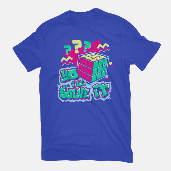 Yo I'll Solve It-Womens-Fitted-Tee-Nemons