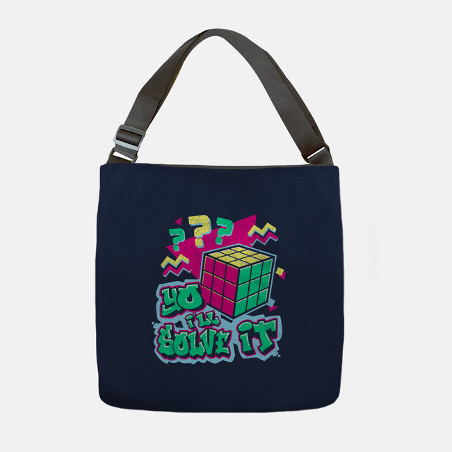 Yo I'll Solve It-None-Adjustable Tote-Bag-Nemons