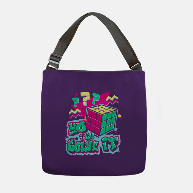 Yo I'll Solve It-None-Adjustable Tote-Bag-Nemons