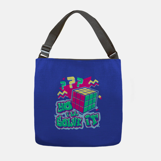 Yo I'll Solve It-None-Adjustable Tote-Bag-Nemons