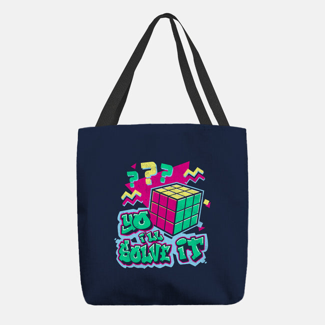 Yo I'll Solve It-None-Basic Tote-Bag-Nemons