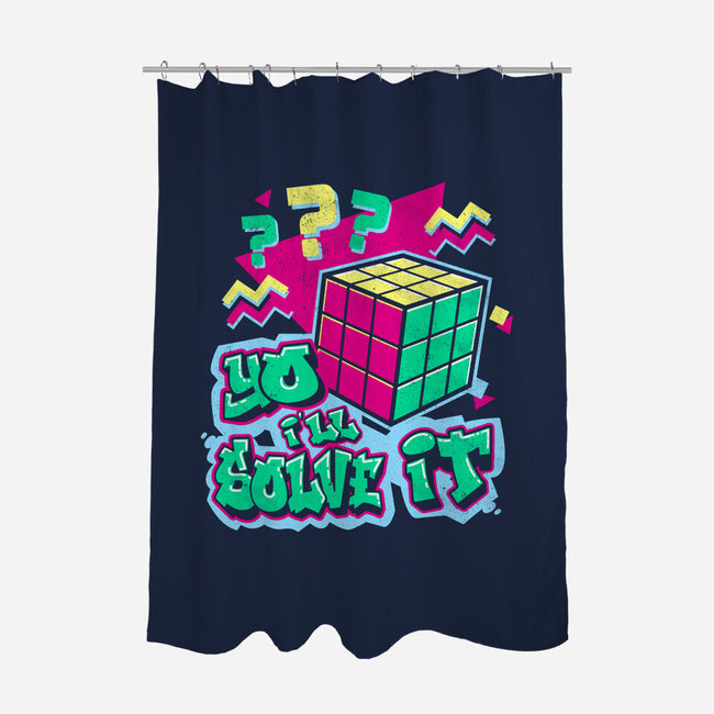 Yo I'll Solve It-None-Polyester-Shower Curtain-Nemons