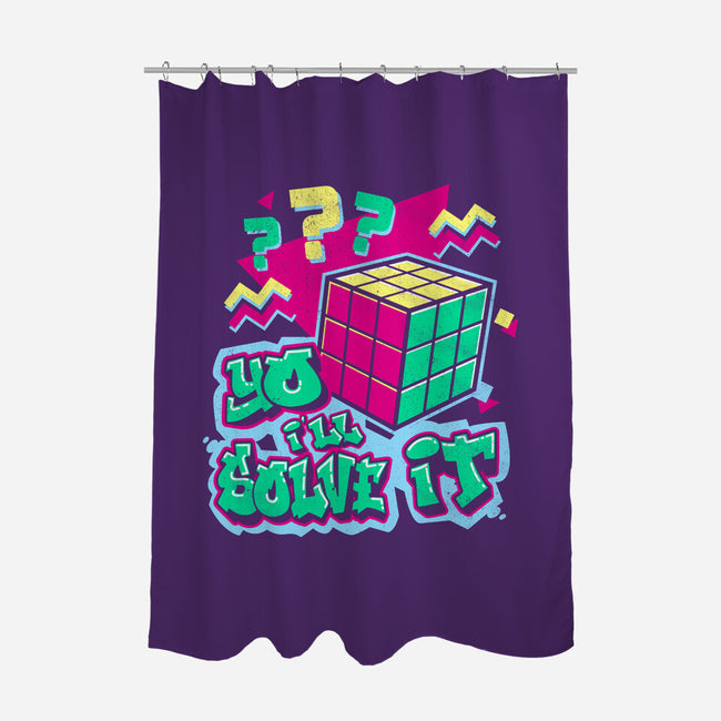 Yo I'll Solve It-None-Polyester-Shower Curtain-Nemons