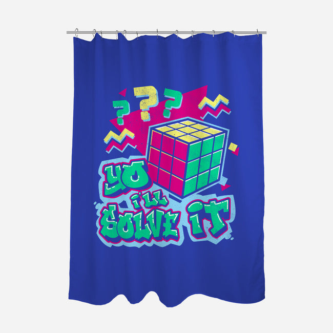 Yo I'll Solve It-None-Polyester-Shower Curtain-Nemons