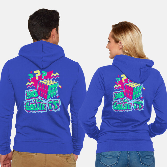Yo I'll Solve It-Unisex-Zip-Up-Sweatshirt-Nemons