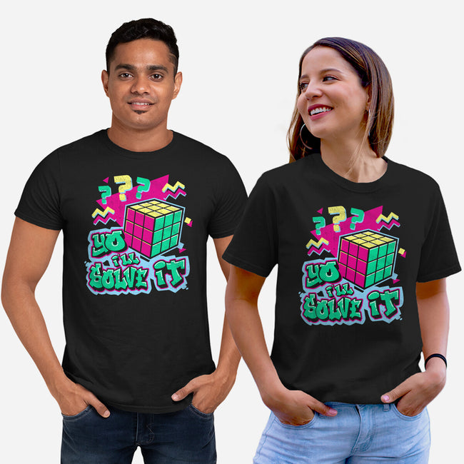 Yo I'll Solve It-Unisex-Basic-Tee-Nemons