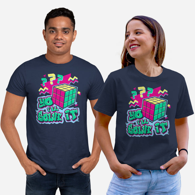 Yo I'll Solve It-Unisex-Basic-Tee-Nemons
