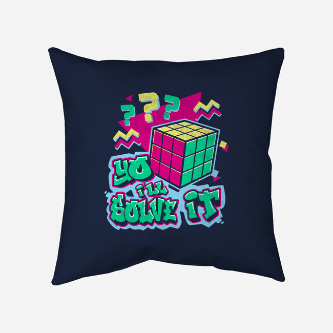 Yo I'll Solve It-None-Removable Cover w Insert-Throw Pillow-Nemons