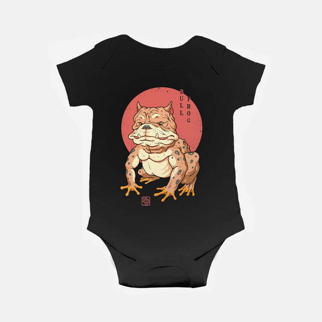 Bull Frog-Baby-Basic-Onesie-vp021