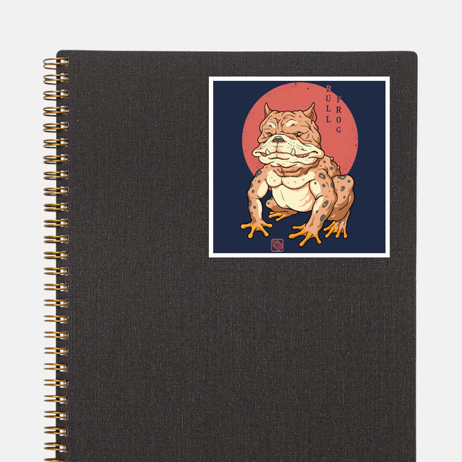 Bull Frog-None-Glossy-Sticker-vp021