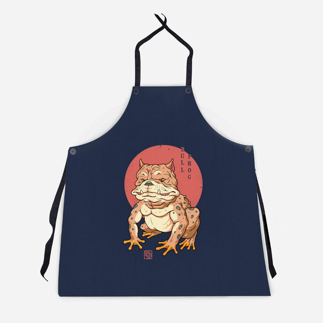 Bull Frog-Unisex-Kitchen-Apron-vp021