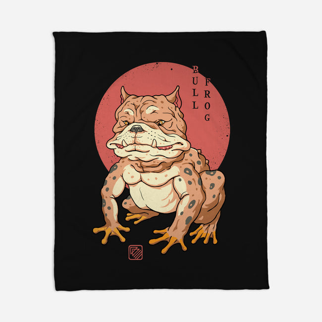 Bull Frog-None-Fleece-Blanket-vp021