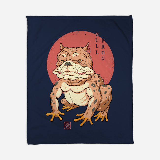 Bull Frog-None-Fleece-Blanket-vp021