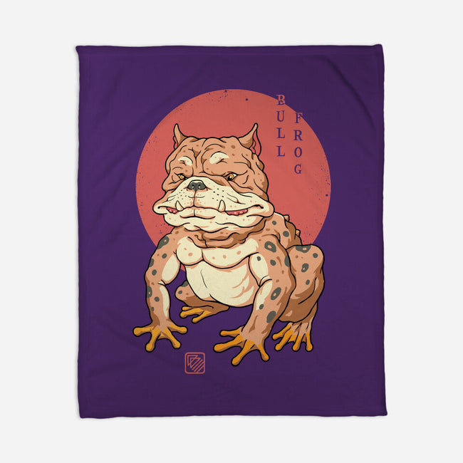 Bull Frog-None-Fleece-Blanket-vp021