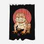 Bull Frog-None-Polyester-Shower Curtain-vp021