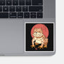 Bull Frog-None-Glossy-Sticker-vp021