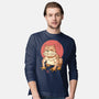 Bull Frog-Mens-Long Sleeved-Tee-vp021