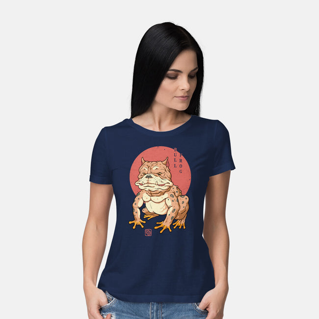 Bull Frog-Womens-Basic-Tee-vp021